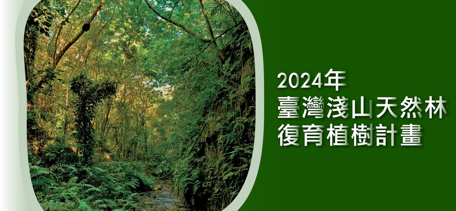2024年臺灣淺山天然林復育植樹計畫